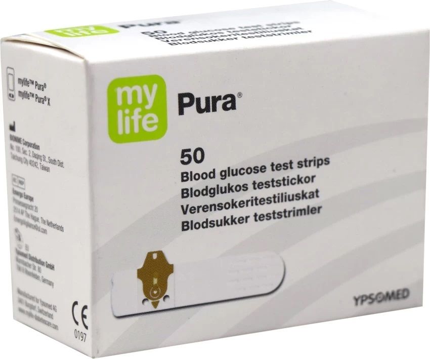 Ypsomed MY LIFE PURA X 100 STRIPS 100 Glucometer Strips-picture-43