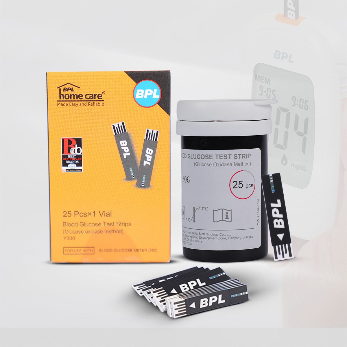 BPL Medical Technologies Blood Gluco Test Strips for Instant Accurate Blood Sugar Test at Home | 25 Glucometer Strips-image-12