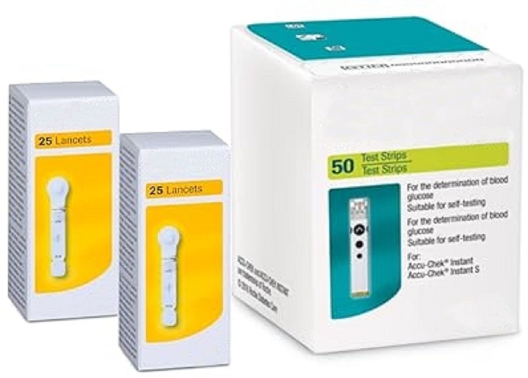 Dr. Morepen Accuchek Instant with Soflix Lencnets 50 Glucometer Strips-picture-10