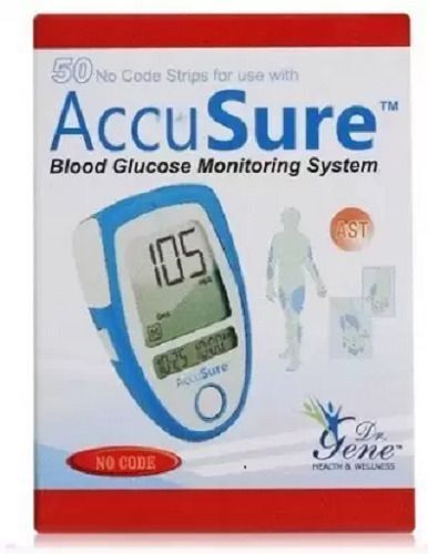 AccuSure No coding Strips 50 Glucometer Strips-picture-13