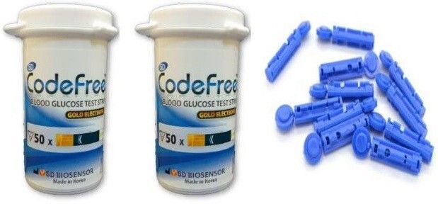 SD Codefree SD 100 Glucometer Strips-picture-21