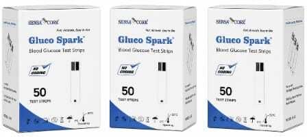 STRIPGLUCOSPARK glucometerStrips3X150 150 Glucometer Strips-image-47