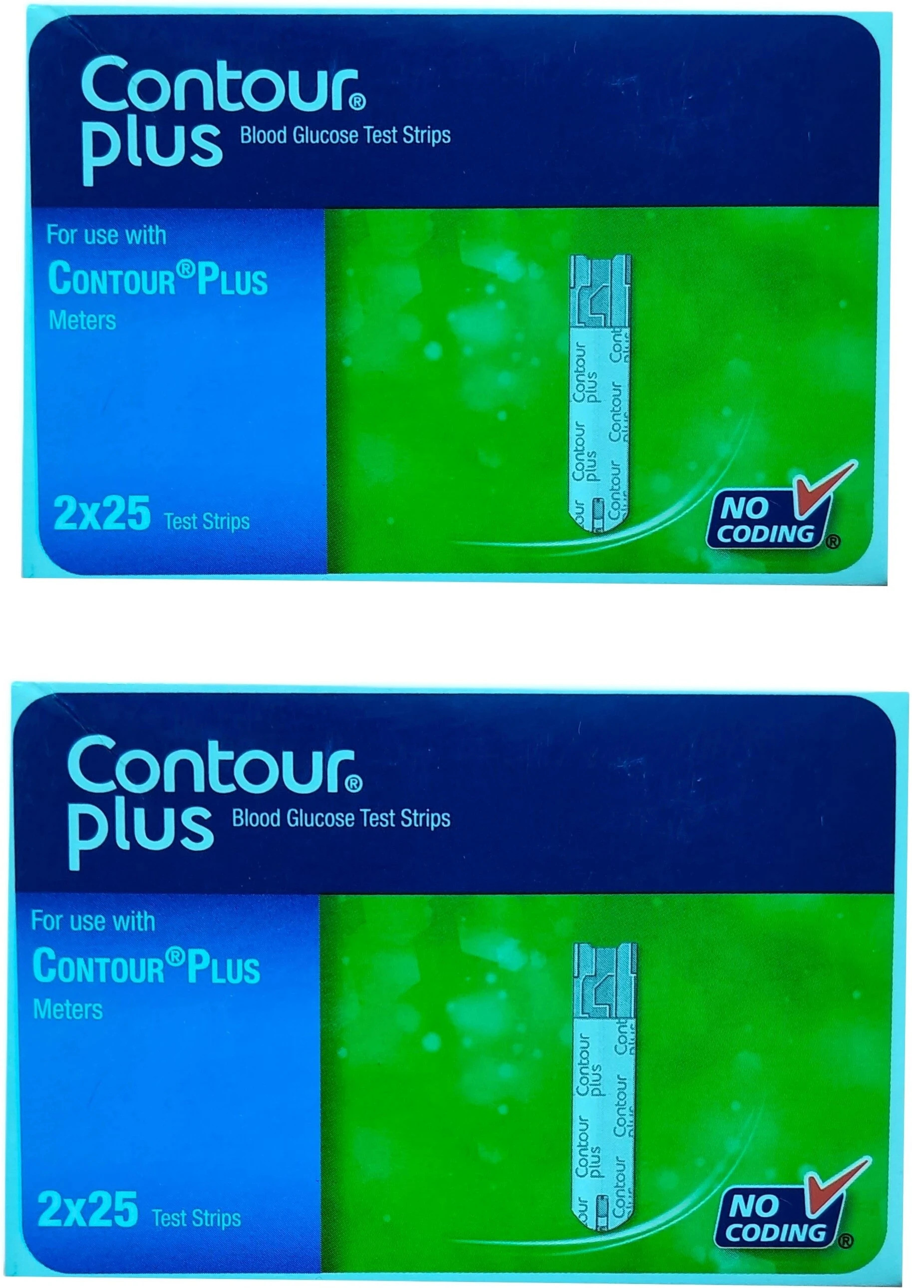 CONTOUR PLUS Strips 100 Glucometer Strips image 1