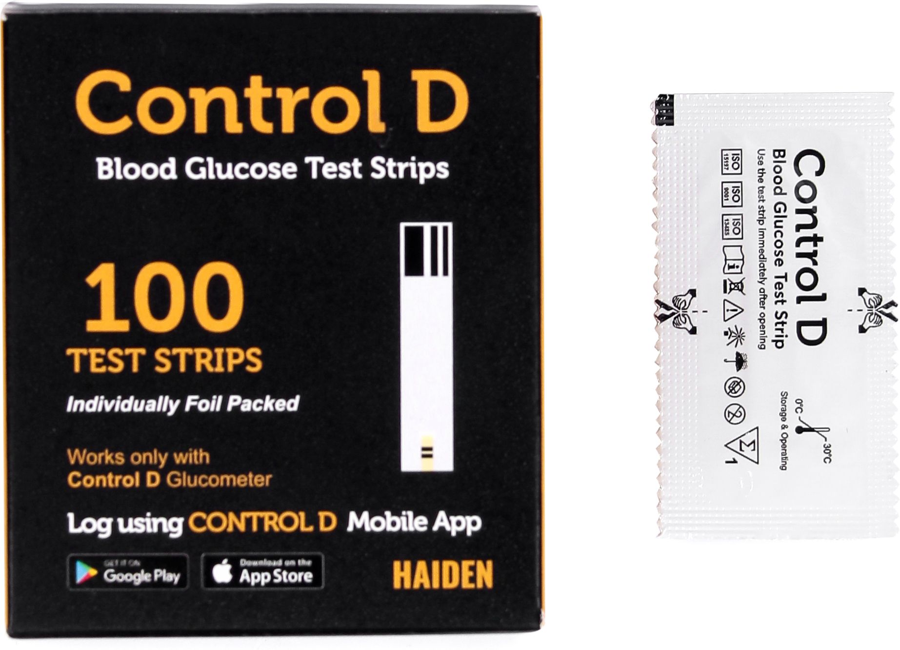 Control D HDCD100 100 Glucometer Strips-image-30