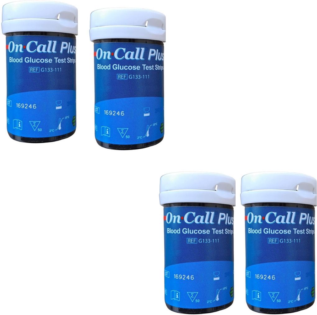 NSC On Call Plus G133-119 200 Glucometer Strips - 200 Glucometer Strips-image-46