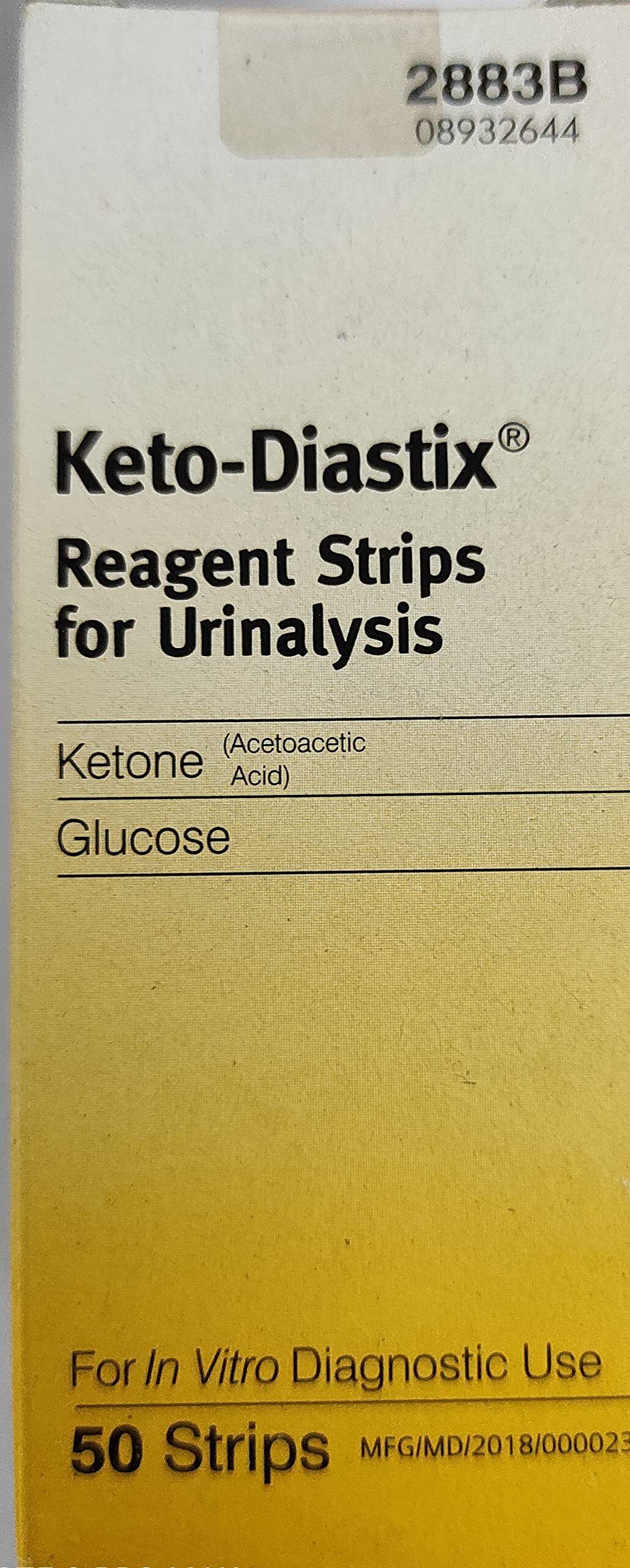 KETO DIASTIX KETO 50 Glucometer Strips-image-31