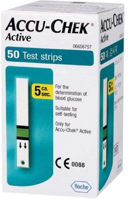 Dr. Morepen Accuchek Active Strips 50 Glucometer Strips-image-10