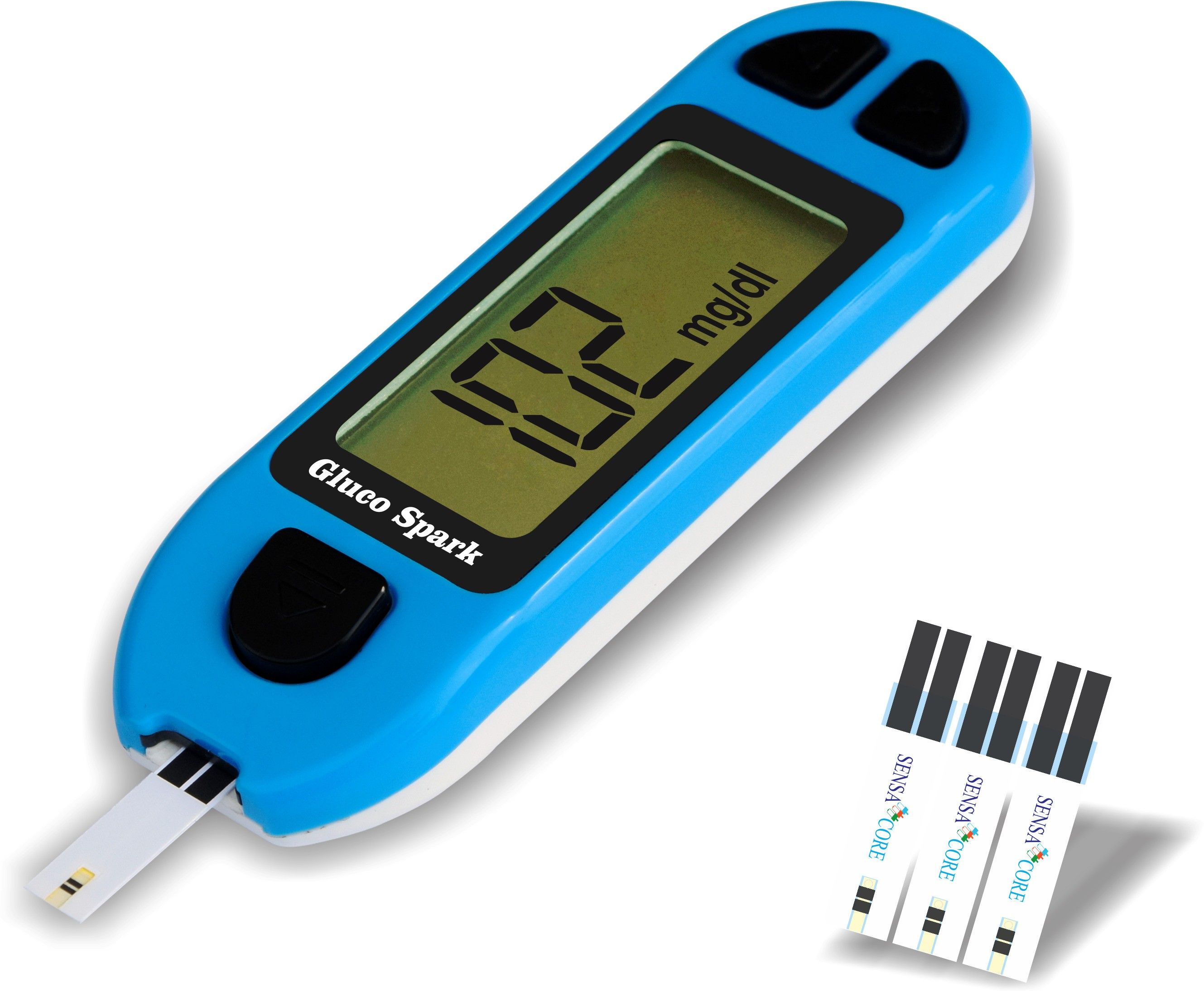 glomoov |Gluco Spark Meter with 25 Strips & 25 lancets | Glucometer-picture-37