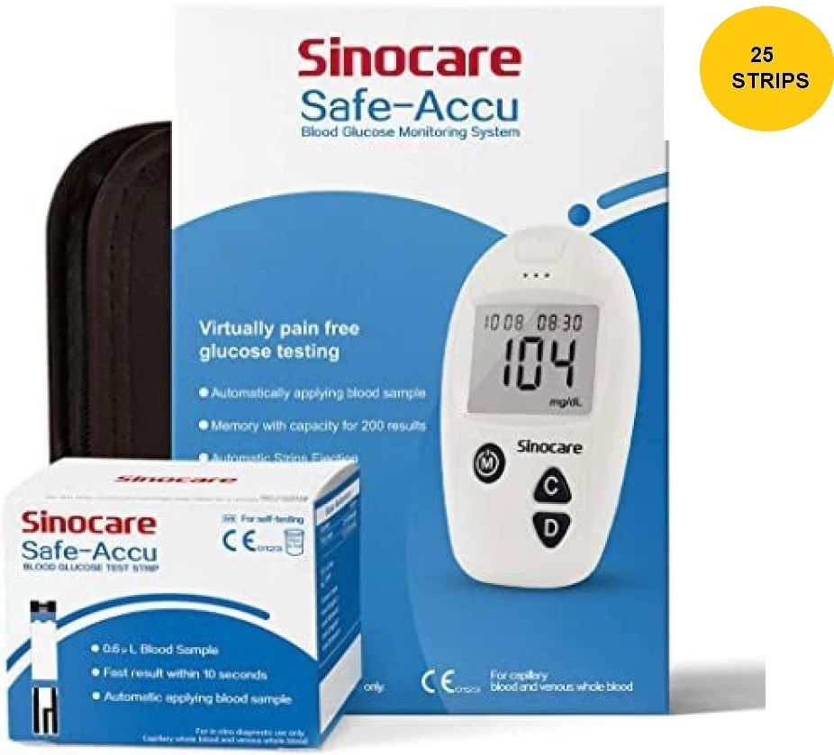 sinocare ACCU GLUCOMETER WITH Glucometer-picture-31