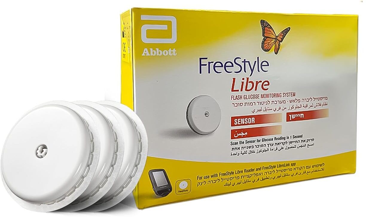ABBOT Libre 1 CGM Sensor for Glucose Monitoring | Pack of 3 Glucometer-image-26