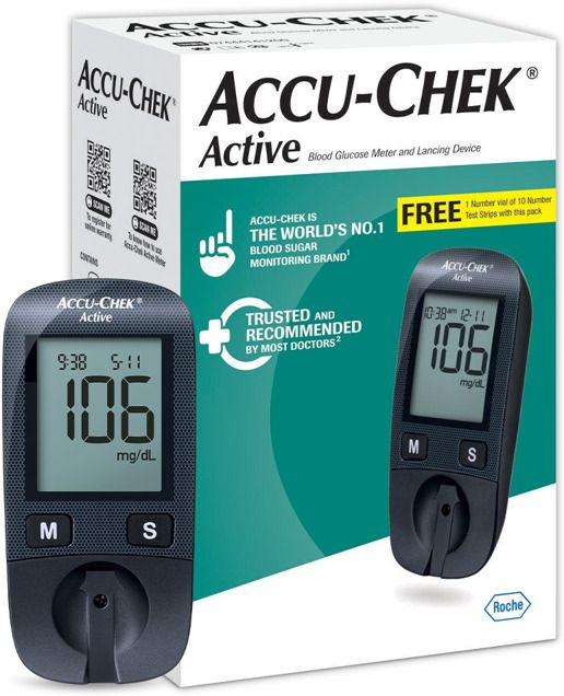 accu-chek Active Kit Glucometer-picture-17