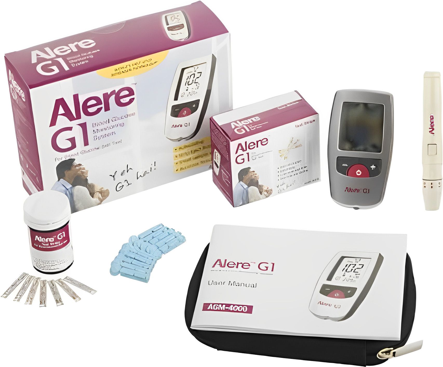 alere g1 Advance 100 Strips with Glucometer-picture-42