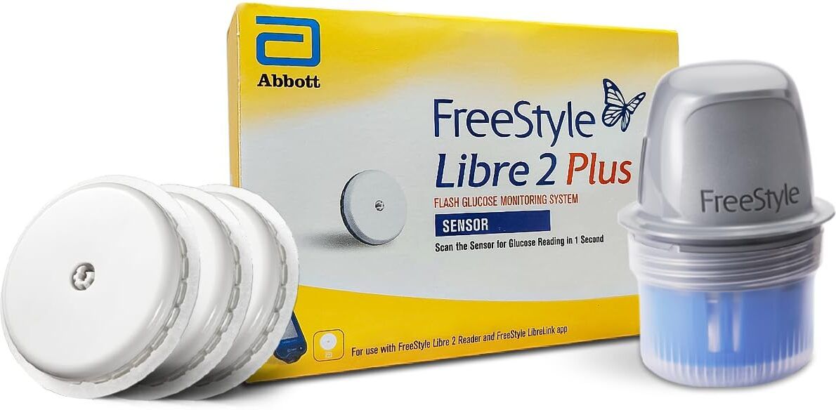 ABBOT Libre 2 Plus Sensor Pack of 3 Glucometer-image-20