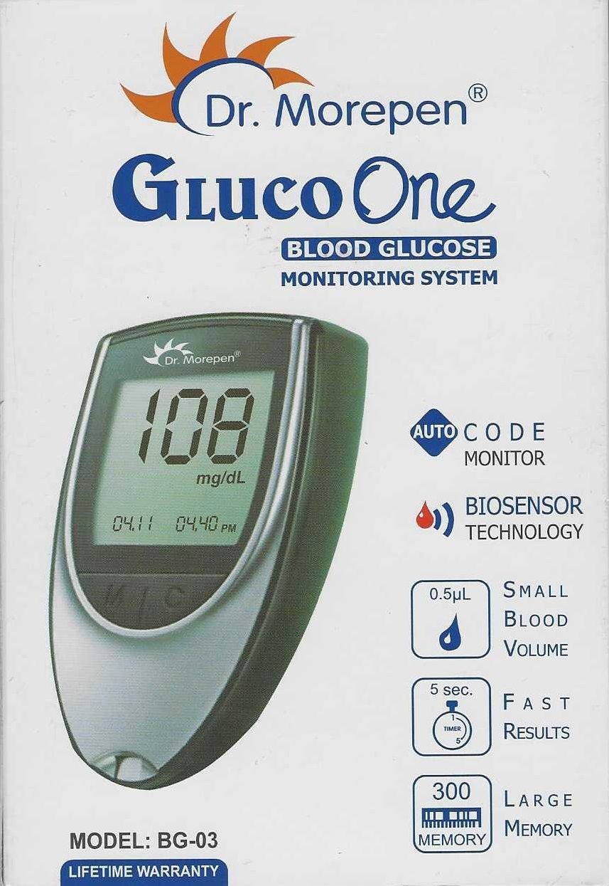 BG-03 with 25 strips Glucometer-image-38