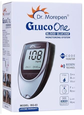 dr. morepen BG03 glucometer only strips not available Glucometer-picture-36