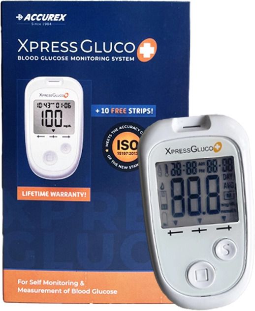 BG-01 with 10 test strips and 10 lancets Glucometer-image-48