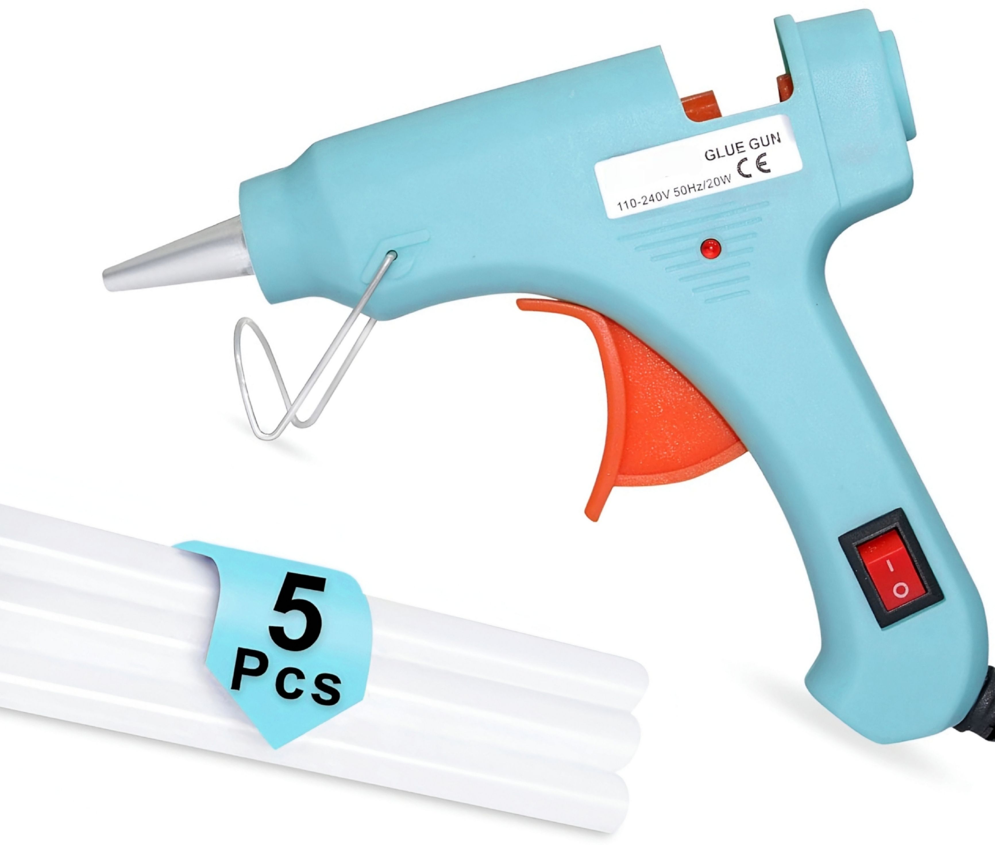 60 watt with 5 sticks free Standard Temperature Corded Glue Gun-image-8