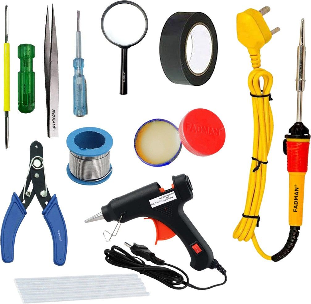 GG11P1 ELECTRONIC 11IN1 COMBO PACK WITH SOLDERING IRON Standard Temperature Corded Glue Gun