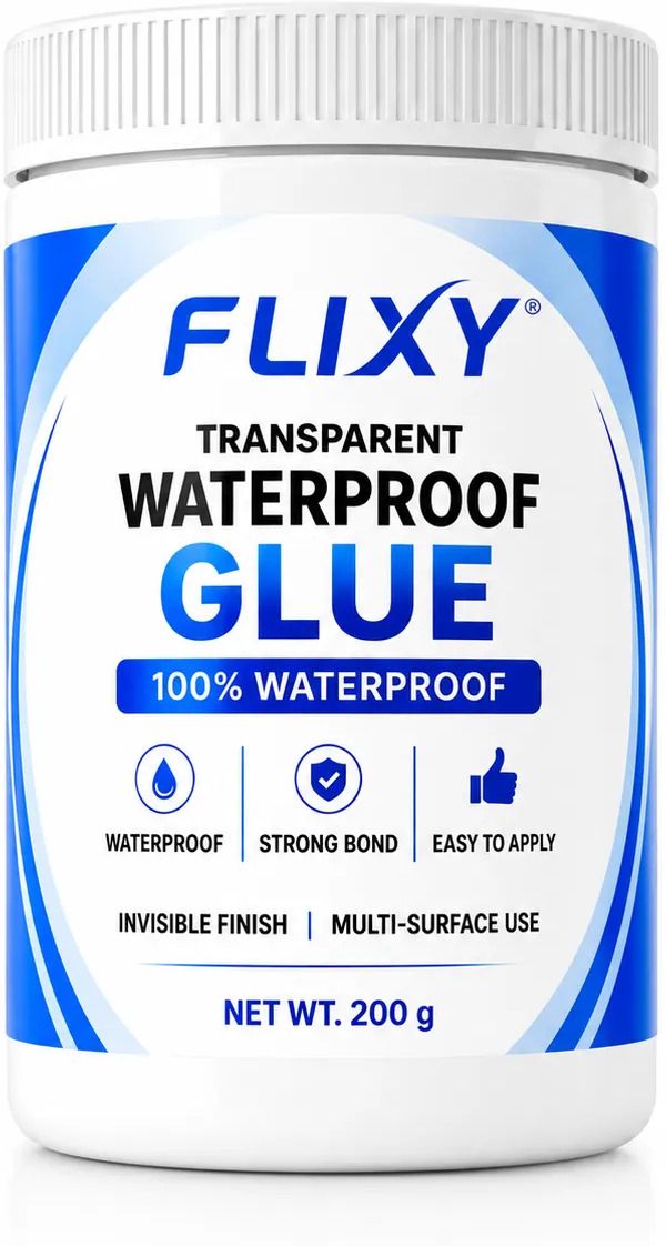 flixy Transparent Waterproof Glue 200g | Strong Multi-Surface Adhesive Glue-picture-40