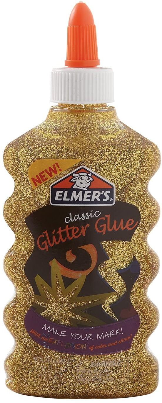 Glitter Glue for Student project Classic washable golden Glue-image-8