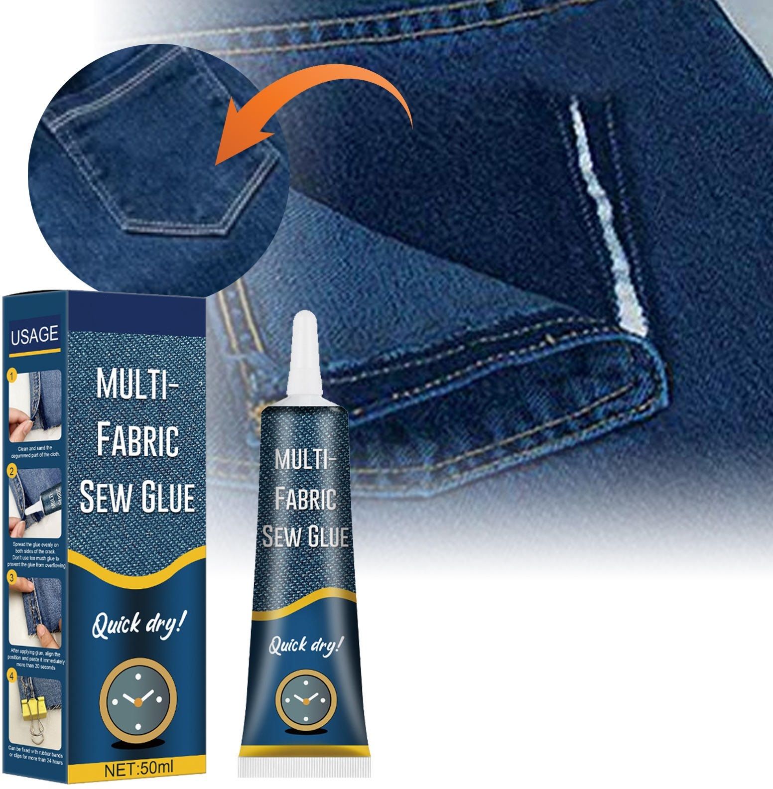cypat Fabric Adhesive Glue Strong Bond Clear Drying Waterproof Sew Glue B Glue-picture-42