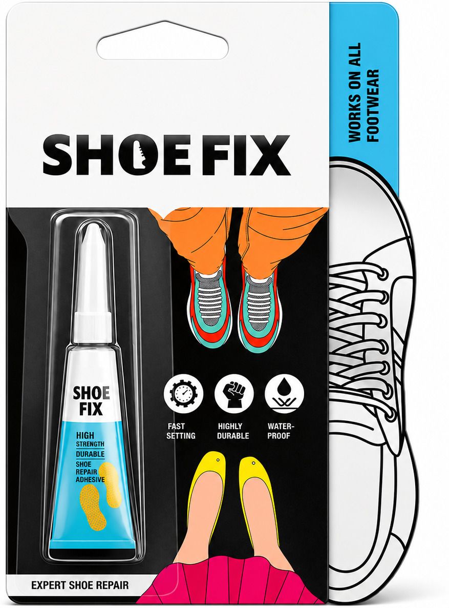 hunny - bunch 2 Pcs (2ML) Shoefix High Strength Shoe Repair Adhesive Glue-picture-21