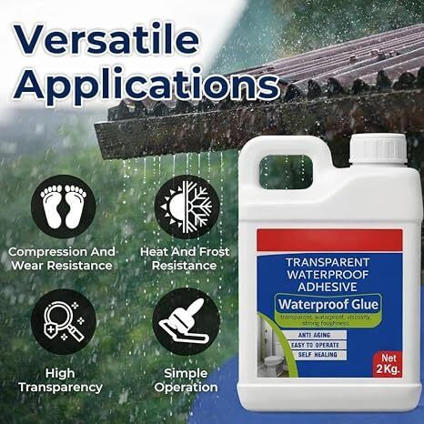aezara TRANSPARENT WATERPROOF ADHESIVE(2KG) Glue-picture-38