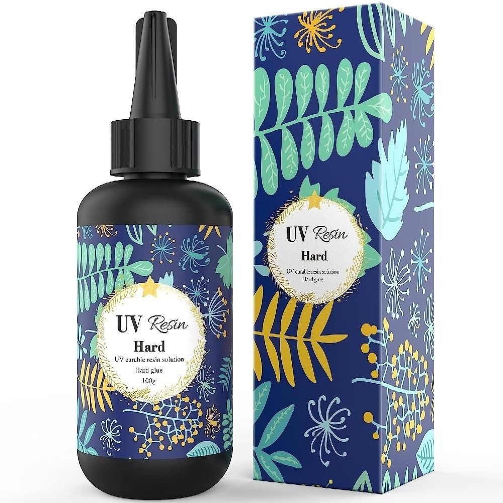 100g UV Resin Clear Transparent Resin Glue Hard Type for Jewelry Craft Glue