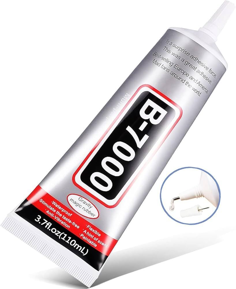 B7000 Screen Frame Repair Glue & Jewelry Adhesive (2PCS),(built-in tip needle) Glue-image-37