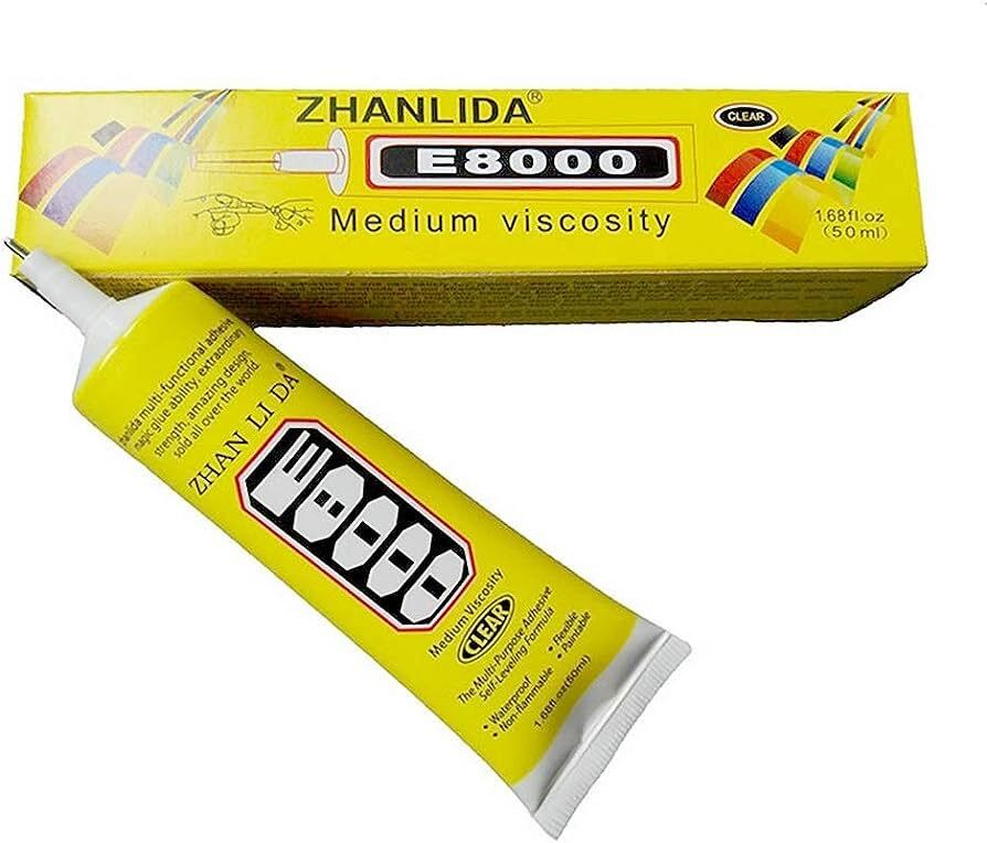 E8000 Transparent Glue for Jewelry, Resin Crafts, Glass Touch Screen Repair Glue-image-1