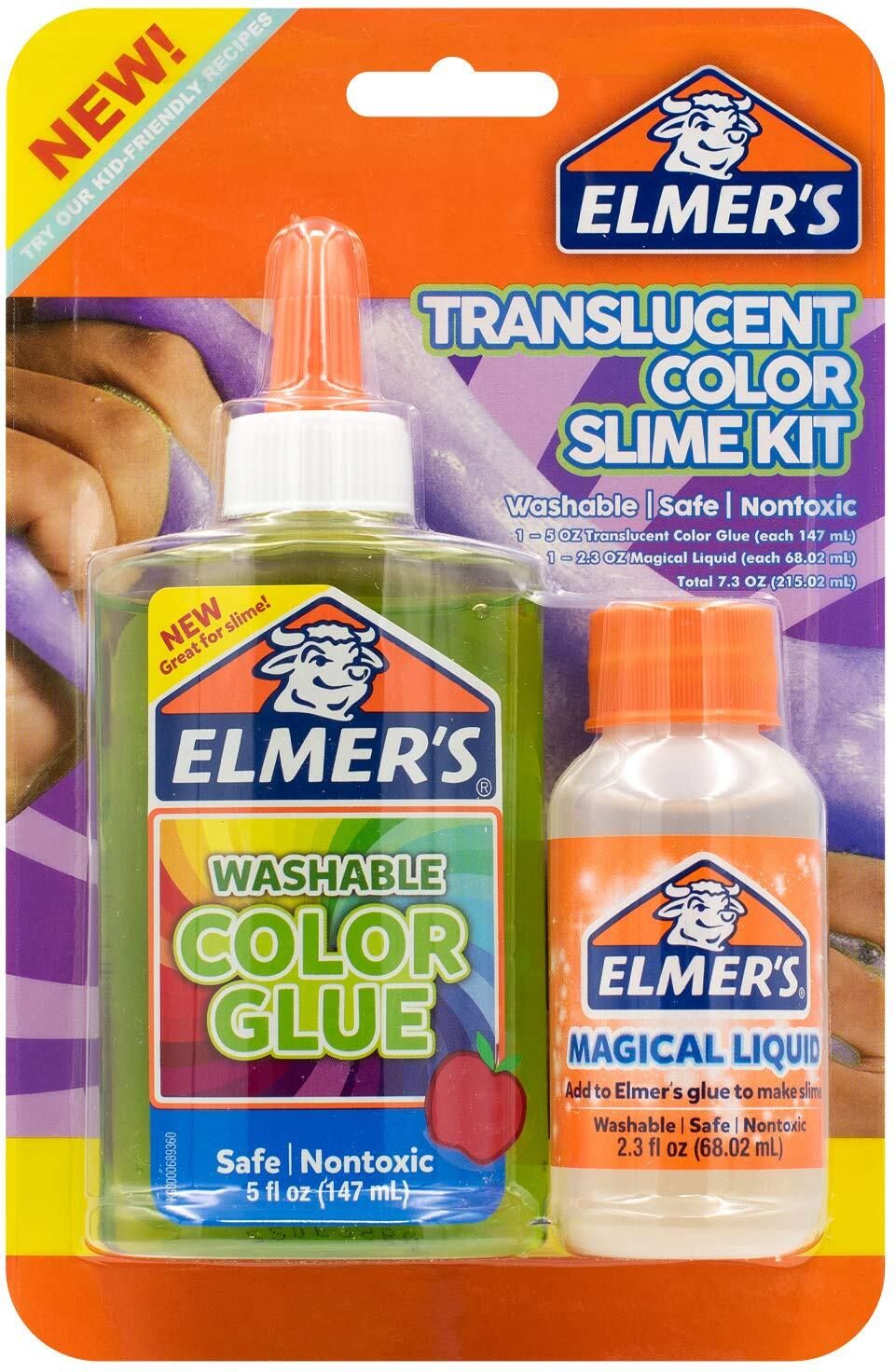 TRANSLUCENT SLIME KIT GREEN Glue-image-37