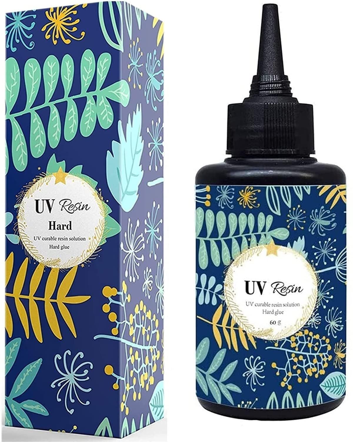 1Pcs 60GRAM UV Resin Clear ToughTransparent UV Curing Resin Glue Hard Type Glue