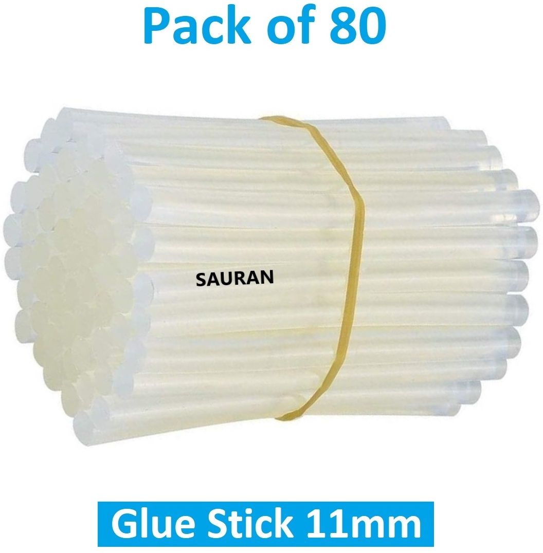 sauran Pack of 80 Adhesive Glue stick 11mm Glue-picture-15