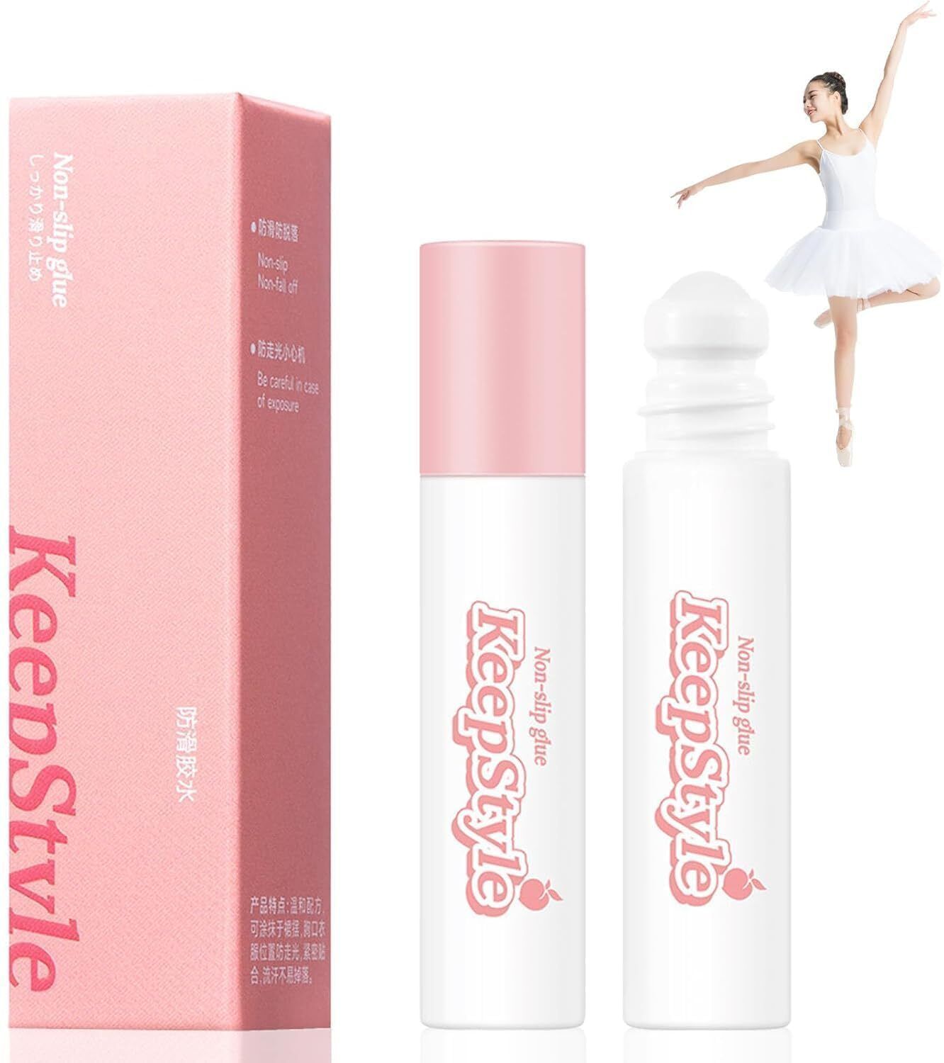 abstract Keep Style Anti-Slip Roll-On Body Glue | Skin Adhesive for Clothing Glue (10 ml) Boyles Law Apparatus-picture-4