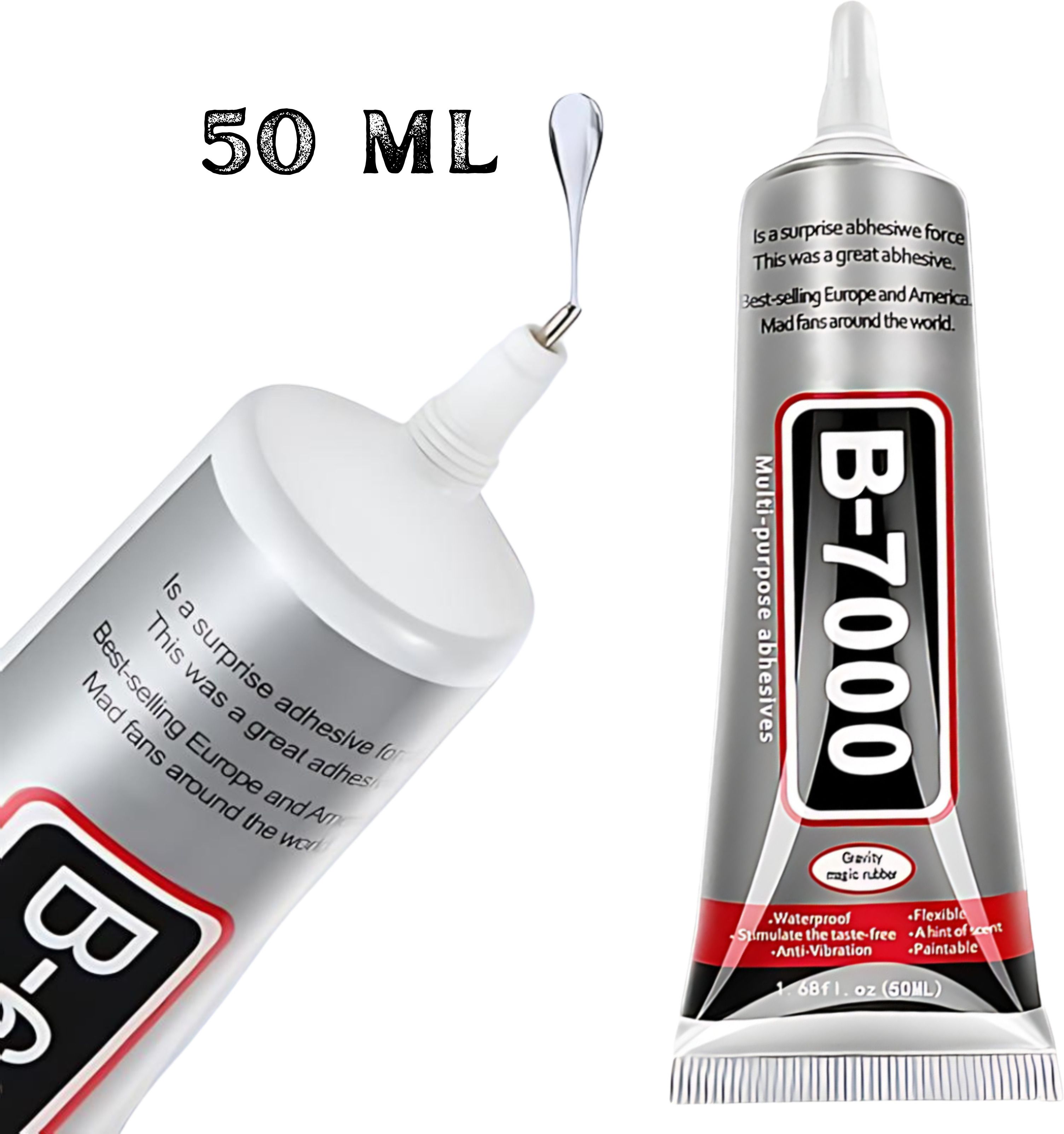 50ML B7000 MULTI PURPOSE STRONG ADHESIVES TRANS LIQUID GLUE Glue-image-38