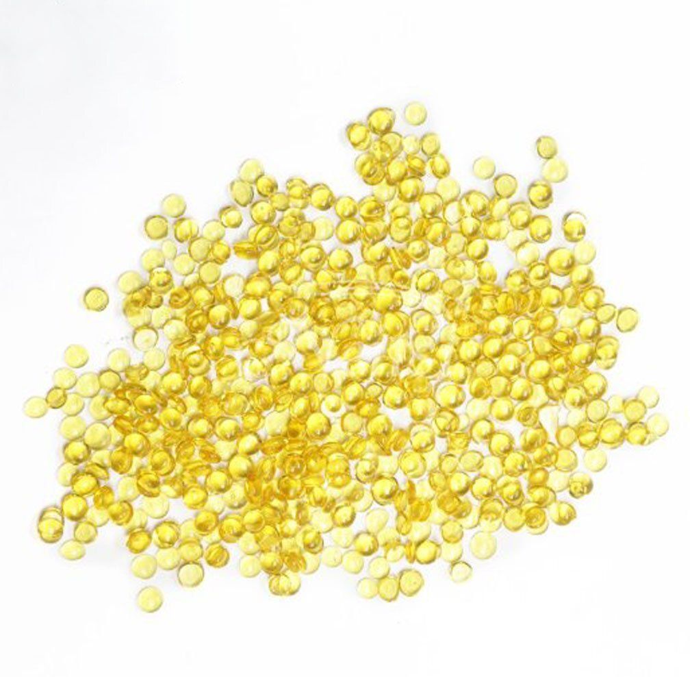 50 gm Keratin Bead Glue For Hair Extensions Granules (Yellow) Glue-image-1