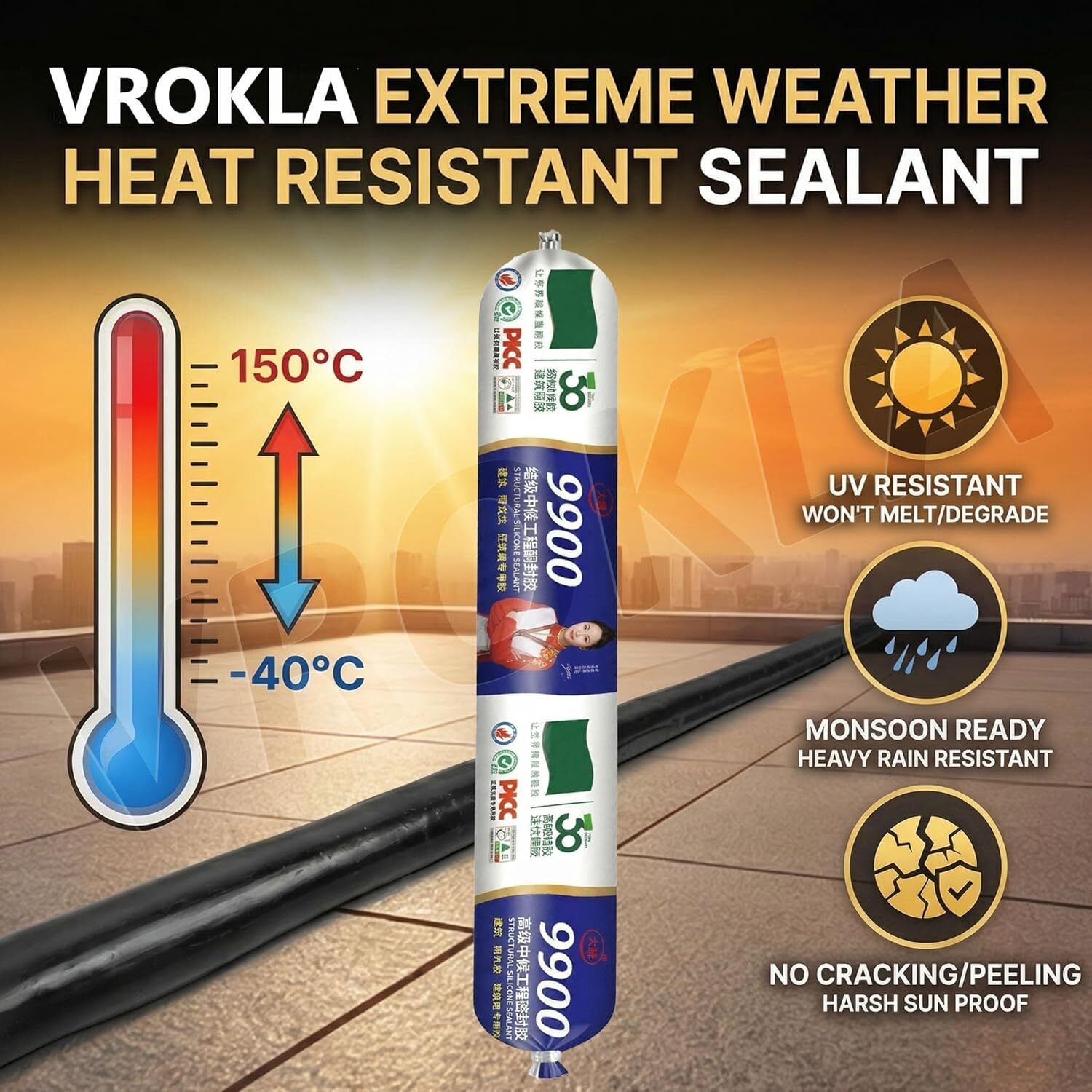 fenku mart Leakage Quick Repair Adhesive Glue for Roof, Glass, Metal, Wood & Plastic Glue-picture-22