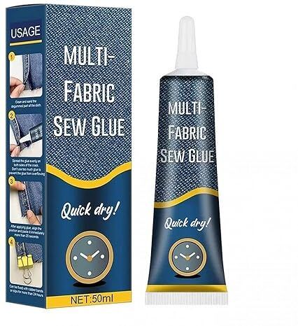 Quick Dry Fabric Glue – Ultra-Stick No-Sew Liquid Adhesive for Clothes Glue-image-39