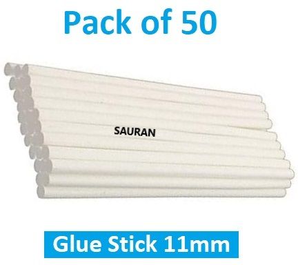 sauran Pack of 50 Milky White Glue Sticks Glue-picture-36
