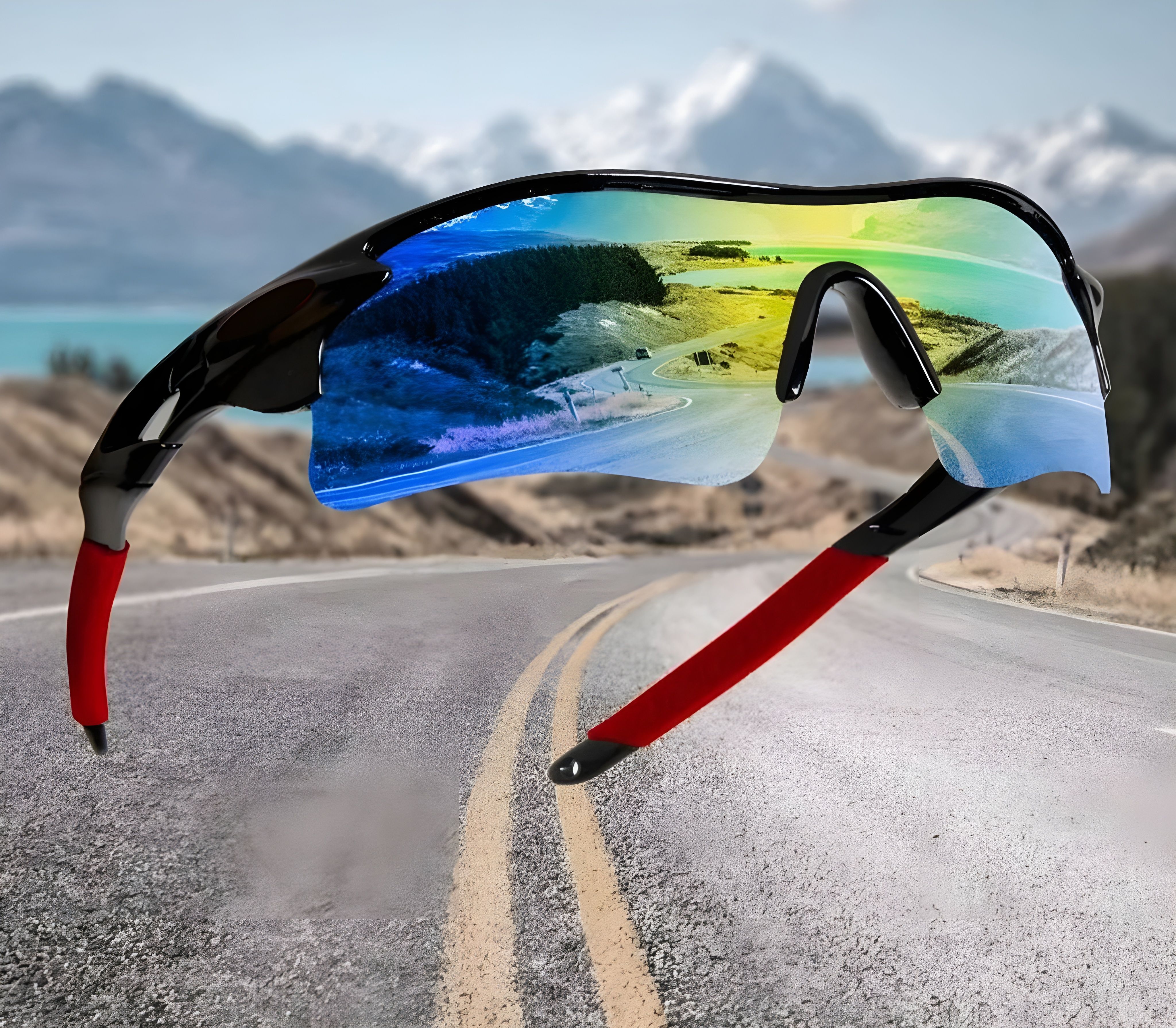 UV Protection Sports Goggles For Boys Cricket/ Cycling/ Tracking/ Racing Goggles-image-5