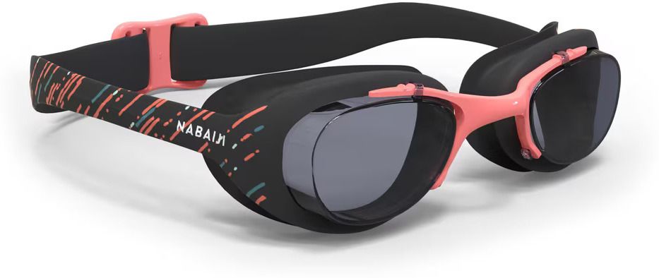 krissdil nabaiji Swimming goggles Clear lenses One size Black Pink With Safety Case-BY DECATHLON-picture-13