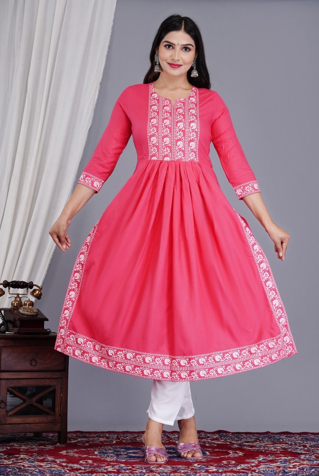 diwikj Viscose Rayon Stitched Anarkali Gown-picture-23