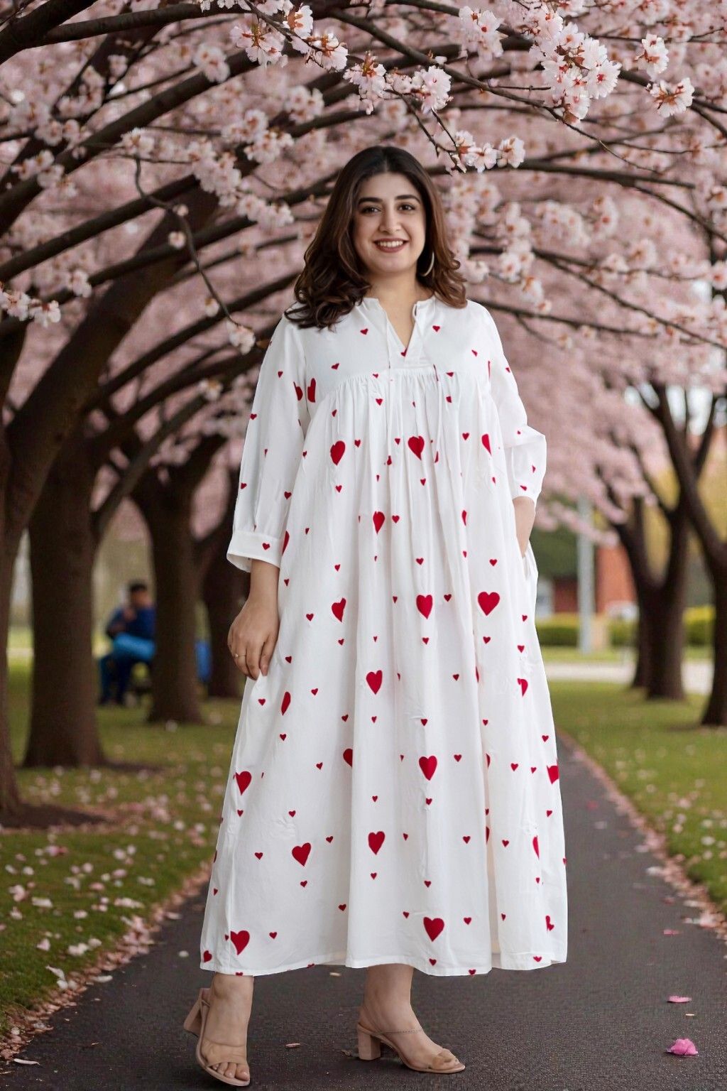 Printed Viscose Rayon Stitched Flared/A-line Gown-image-33
