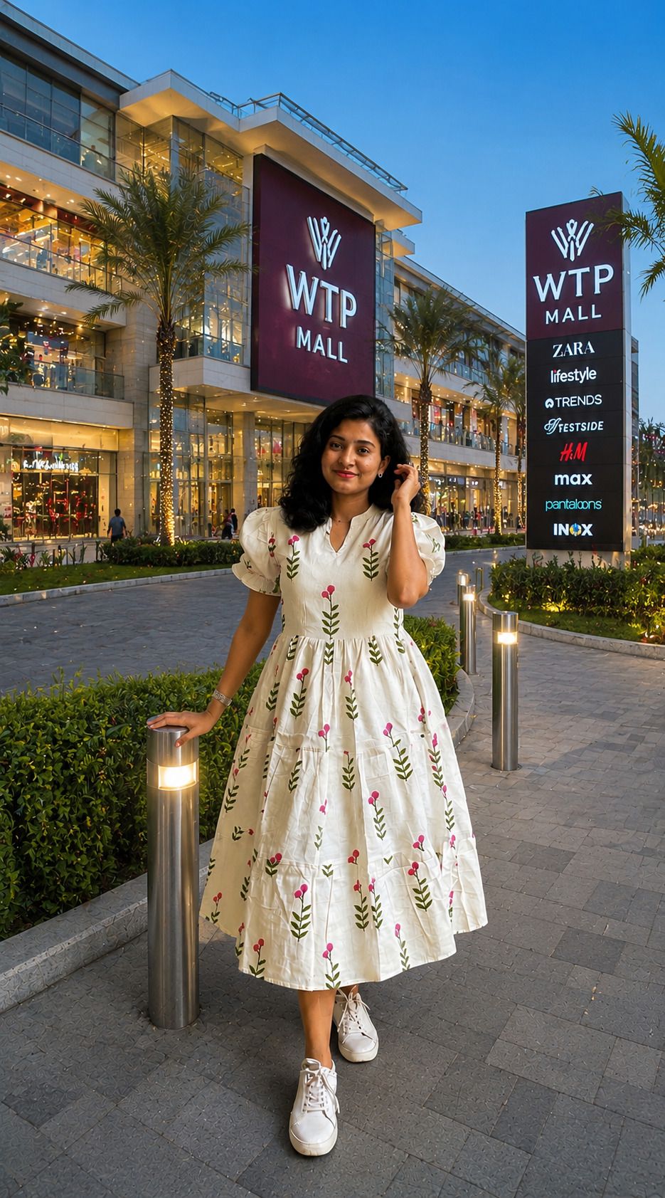 Printed Viscose Rayon Stitched Flared/A-line Gown-image-35