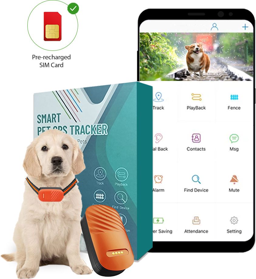 4GPet GPS Tracker for Dogs,Cats & Other Animals Location Smart Tracker-image-44