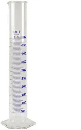 sncare Measuring Cylinder with Raised Marking- Unbreakable PP (Polypropylene) Graduated Cylinder image 1