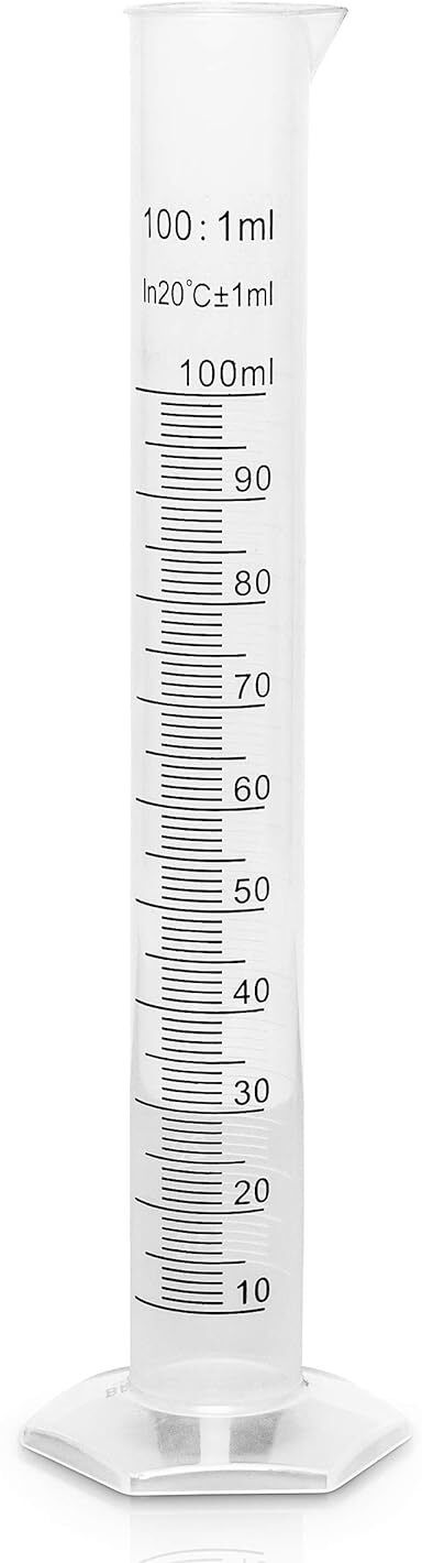 mitrolia 100ml Measuring Cylinder Plastic Graduated Cylinder-picture-27