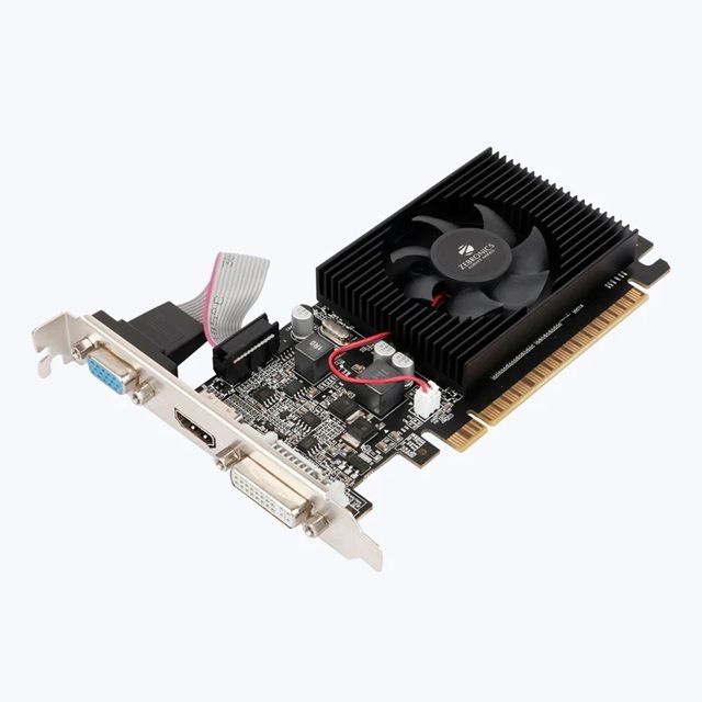 ZEBRONICS ZEB-G210 1GB DDR3 1 GB NVIDIA Chipset 64 bit 1000 MHz Graphics Card-image-1