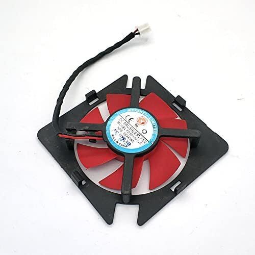 Electronic Spices FD5010U12S 12V 0.22AMP for hd7350 For Raedon AMD graphic card cooler cooling fan GDDR5X 1 GB AMD Radeon Chipset 64 bit 6000 MHz Graphics Card-image-30