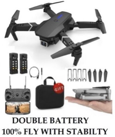 NimbusX E88 Pro 4K Drone with Smart Return, Hover Lock & 3D Rotation DDR2 2 GB NVIDIA Chipset 0 bit 0 MHz Graphics Card-image-10